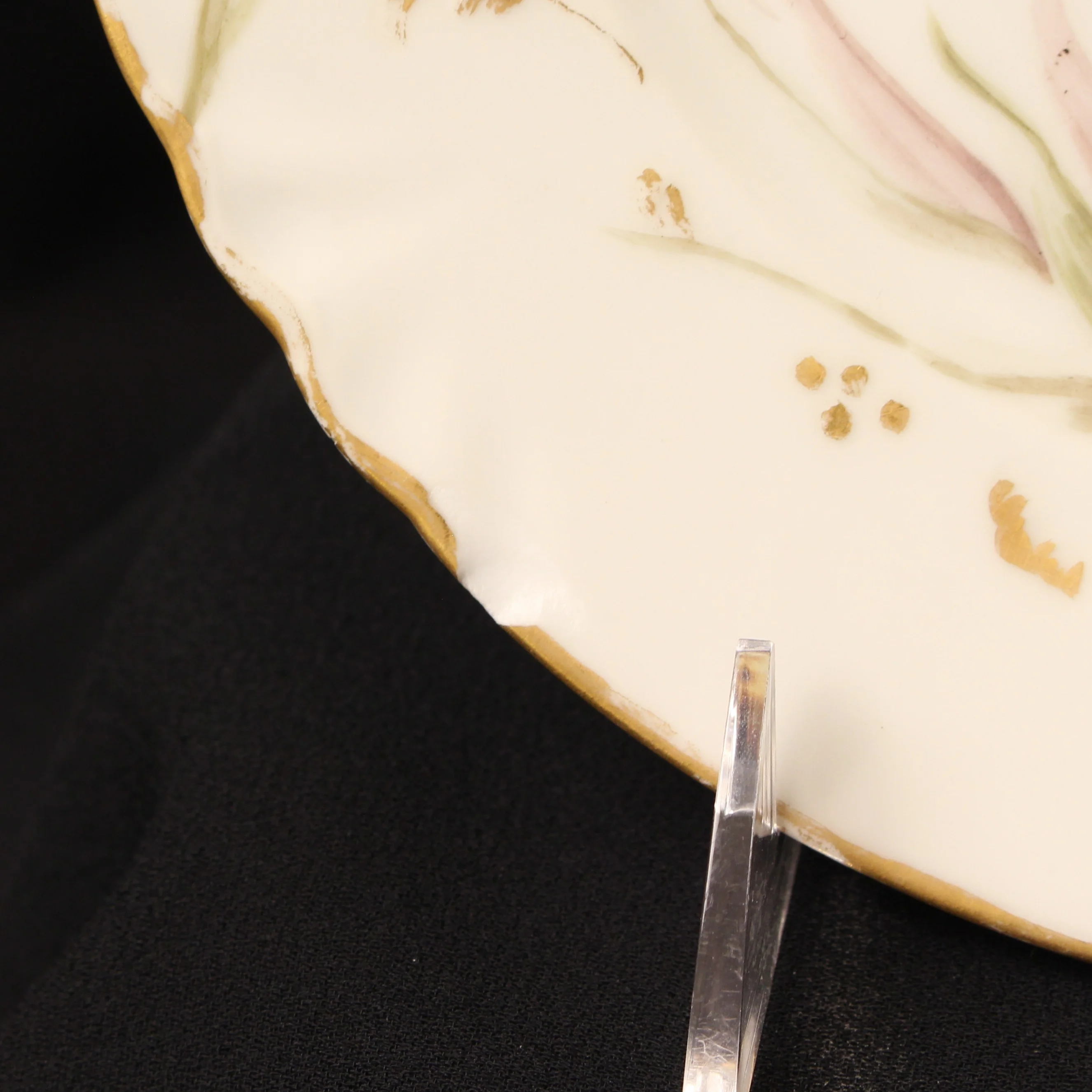 Limoges China- Cabinet Plate - Image 3